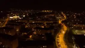 Nocne, styczniowe Giżycko, zobacz iluminację świąteczną - zdjęcie 8