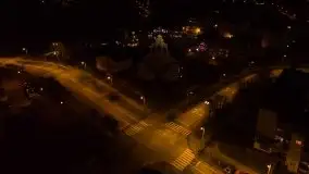 Nocne, styczniowe Giżycko, zobacz iluminację świąteczną - zdjęcie 12