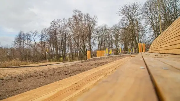 Nowa plaża w Bystrym nad jeziorem Niegocin czeka już na lato - zdjęcie 5