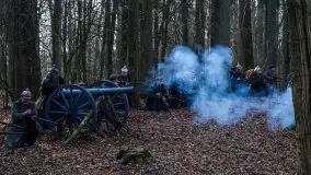 Inscenizacja Bitwy Zimowej Giżycko 2020 - zdjęcie 17