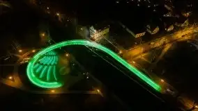 Wieczorne i nocne Giżycko, luty 2020 - zdjęcie 7