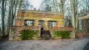 Wilczy Szaniec w Gierłoży zimą jeszcze lepiej widoczny - zdjęcie 49