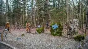 Wilczy Szaniec w Gierłoży zimą jeszcze lepiej widoczny - zdjęcie 63