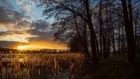 Zachód słońca widoczny w Sztynorcie, 27 luty 2020 - zdjęcie 26