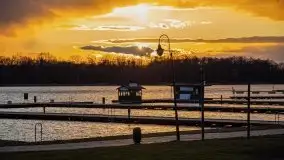 Zachód słońca widoczny w Sztynorcie, 27 luty 2020 - zdjęcie 37