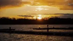 Zachód słońca widoczny w Sztynorcie, 27 luty 2020 - zdjęcie 38