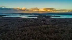 Zachód słońca widoczny w Sztynorcie, 27 luty 2020 - zdjęcie 49