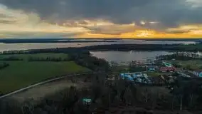 Zachód słońca widoczny w Sztynorcie, 27 luty 2020 - zdjęcie 52