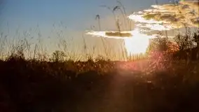 Zachód przy zwalony moście i jeziorze Patelnia, Kruklanki 03.2020 - zdjęcie 23