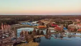 Piaski i jezioro Bełdany w marcowym słońcu - zdjęcie 15