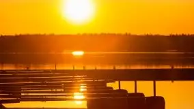 Piaski i jezioro Bełdany w marcowym słońcu - zdjęcie 31