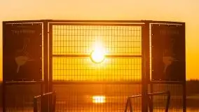 Piaski i jezioro Bełdany w marcowym słońcu - zdjęcie 33