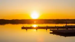 Piaski i jezioro Bełdany w marcowym słońcu - zdjęcie 36