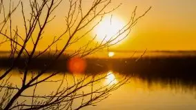 Kal i jezioro Mamry w marcowym słońcu - zdjęcie 20