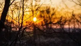 Śluza w Leśniewie w kolorach zachodzącego słońca - zdjęcie 36