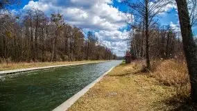 Śluza Karwik na początku kwietnia 2020 - zdjęcie 41