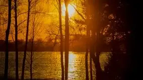 Zachód słońca nad jeziorem Kruklin - zdjęcie 4