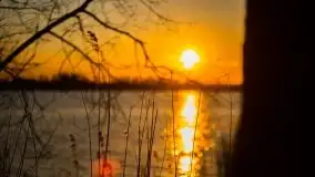 Zachód słońca nad jeziorem Kruklin - zdjęcie 7