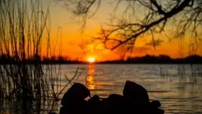 Zachód słońca nad jeziorem Kruklin - zdjęcie 20