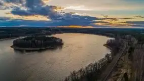 Zachód słońca nad jeziorem Jędzelewo, Stare Juchy - zdjęcie 6