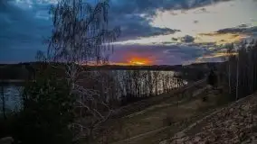 Zachód słońca nad jeziorem Jędzelewo, Stare Juchy - zdjęcie 51