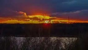 Zachód słońca nad jeziorem Jędzelewo, Stare Juchy - zdjęcie 46