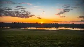 Wschód słońca, jezioro Buwełno - zdjęcie 47