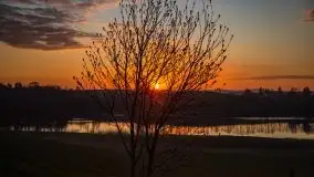 Wschód słońca, jezioro Buwełno - zdjęcie 41