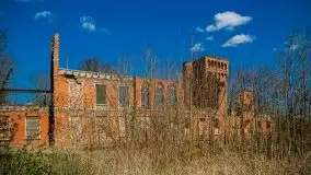 Zdjęcia: Pałac w Prośnie – monumentalna, romantyczna i tajemnicza ruina - zdjęcie 62