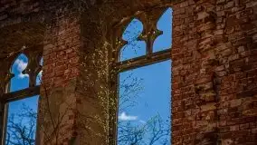 Zdjęcia: Pałac w Prośnie – monumentalna, romantyczna i tajemnicza ruina - zdjęcie 35