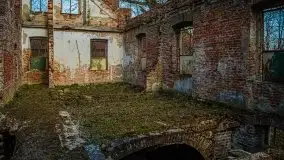 Zdjęcia: Pałac w Prośnie – monumentalna, romantyczna i tajemnicza ruina - zdjęcie 21