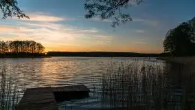 Zachód słońca nad jeziorem Ryńskim, Rybical - zdjęcie 28