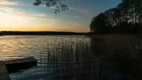 Zachód słońca nad jeziorem Ryńskim, Rybical - zdjęcie 8