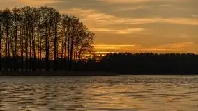 Zachód słońca nad jeziorem Ryńskim, Rybical - zdjęcie 29