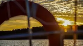 Zachód słońca podczas pływania jachtem Antila 30 - zdjęcie 5