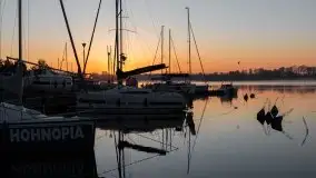 Wschód słońca nad jeziorem Ryńskim, Bocianie Gniazdo - zdjęcie 54