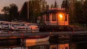 Wschód słońca nad jeziorem Ryńskim, Bocianie Gniazdo - zdjęcie 7