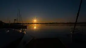 Wschód słońca nad jeziorem Ryńskim, Bocianie Gniazdo - zdjęcie 39