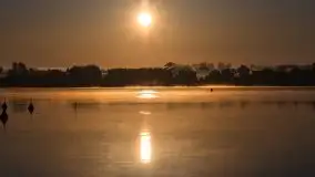 Wschód słońca nad jeziorem Ryńskim, Bocianie Gniazdo - zdjęcie 49