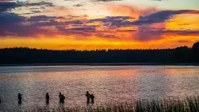 Kolejny raz magia zachodu słońca, okolice jez. Jagodne - zdjęcie 20