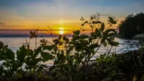 Majowy zachód słońca nad jeziorem Dargin - zdjęcie 24