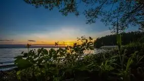 Majowy zachód słońca nad jeziorem Dargin - zdjęcie 31