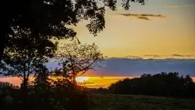 Zachód słońca w okolicy Kut i jeziora Czarna Kuta - zdjęcie 27