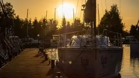 Majowy zachód słońca w Węgorzewie - zdjęcie 14