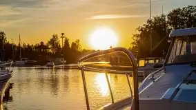 Majowy zachód słońca w Węgorzewie - zdjęcie 5