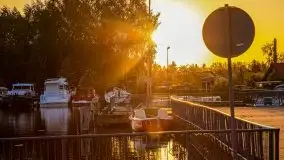 Majowy zachód słońca w Węgorzewie - zdjęcie 37