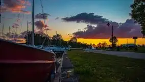 Magiczny, czerwcowy zachód słońca w Sztynorcie - zdjęcie 33