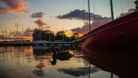 Magiczny, czerwcowy zachód słońca w Sztynorcie - zdjęcie 32