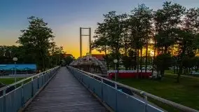 Wschód słońca w Giżycku, jezioro Niegocin - zdjęcie 25