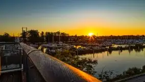 Wschód słońca w Giżycku, jezioro Niegocin - zdjęcie 59